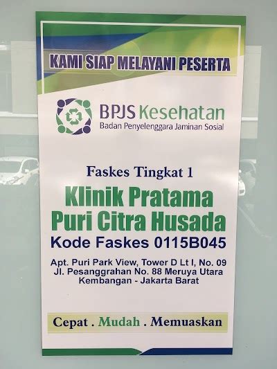 Klinik Pratama Puri Citra Husada Jakarta Indonesia