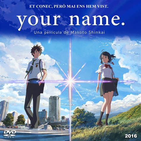 Caràtules De Cine Dvd Per Caixa Cd Your Name 2017