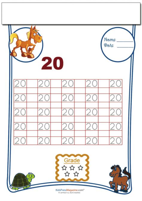 Tracing Numbers 20