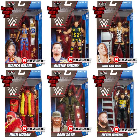 Wwe Elite Complete Set Of Wwe Toy Wrestling Action Figures By