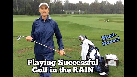Golf Tipstricks Playing Successful Golf In The Rain Fogolf