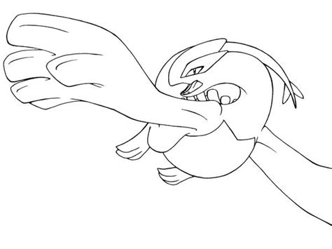 Shadow Lugia Pokemon Coloring Coloring Pages