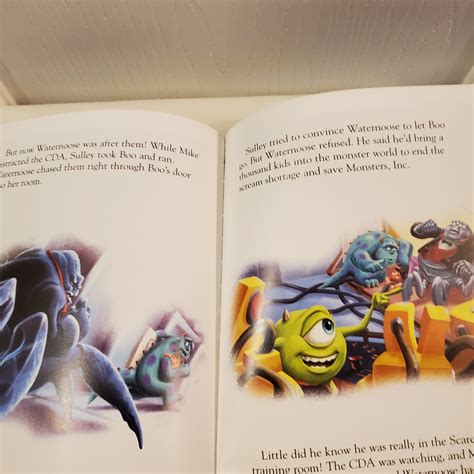 Disney Pixar Monsters Inc A Read Along Storybook 2001 Etsy Australia