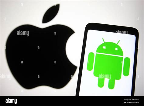 In This Photo Illustration The Android Logo Of A Mobile Operating