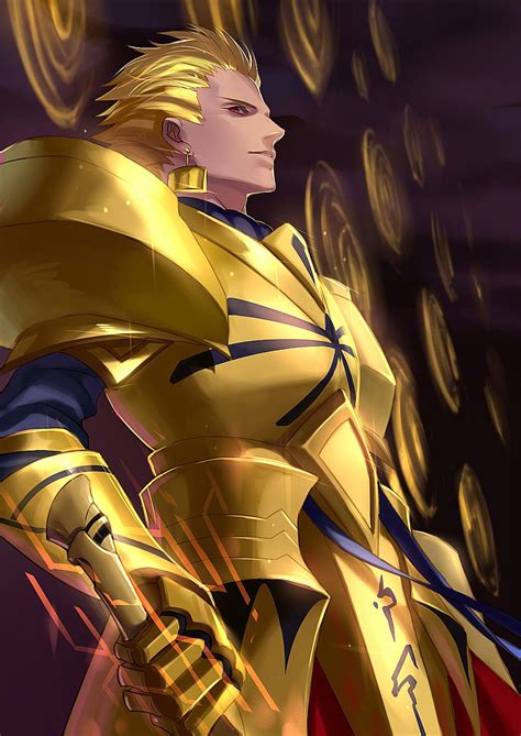 Fate Stay Night Archer Gilgamesh Gilgamesh Anime King Gilgamesh