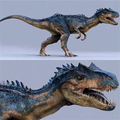 Everything Godzilladinosaurs On Instagram “official Concept Art Of The Allosaurus In Battle Of