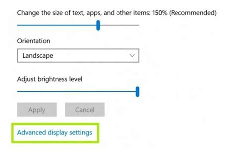 Windows 10 Set Custom Screen Resolution