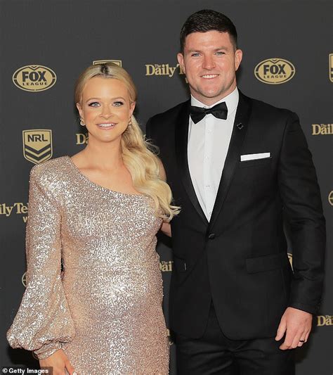 Dally M Awards Pregnant Nrl Wags Marissa Townsend And Courtney Cook