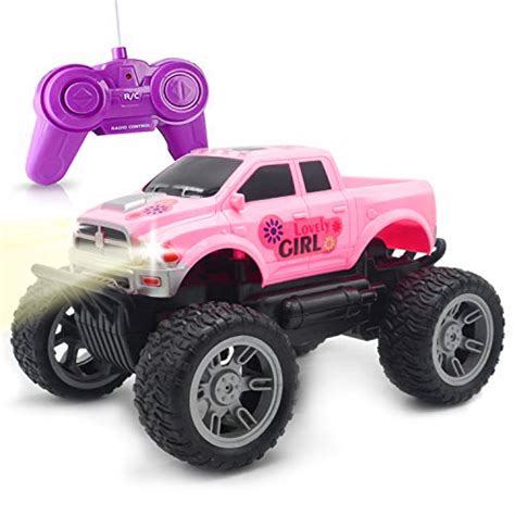 Pink Remote Control Jeep Car Toy For Girls Kids Toddlers Birthday