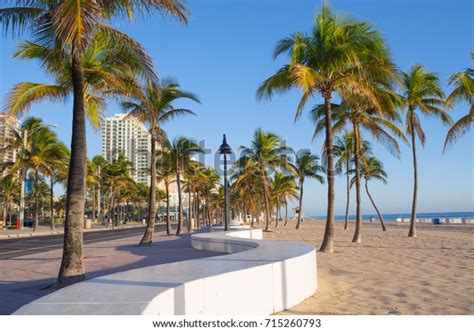 Sunrise Fort Lauderdale Beach Promenade Florida Stock Photo Edit Now