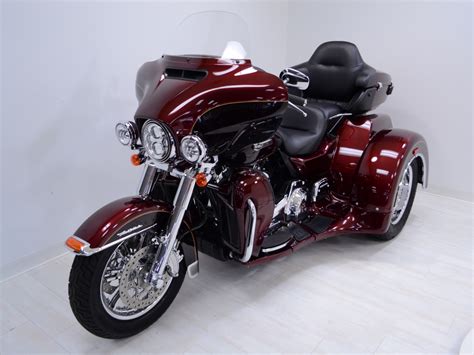 2014 Harley Davidson Flhtcutg Tri Glide Two Toned Red Lee Custom Cycles