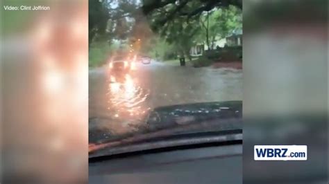 Severe Weather Brings Flooding Hail Across Louisiana