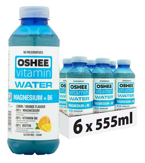 Buy Oshee Vitamin Water With Lemon And Orange Flavour 555ml Pack Of 6
