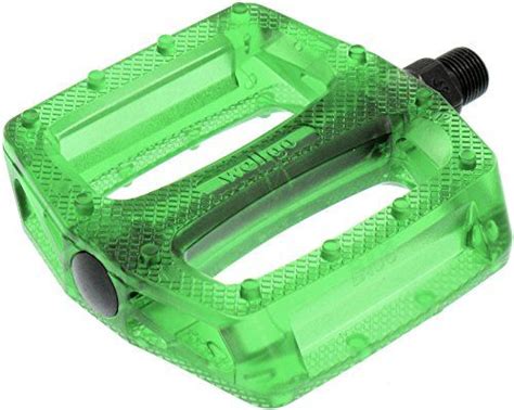 Wellgo B109p Translucent Resin Bmx Pedals 916 Green You Can Find