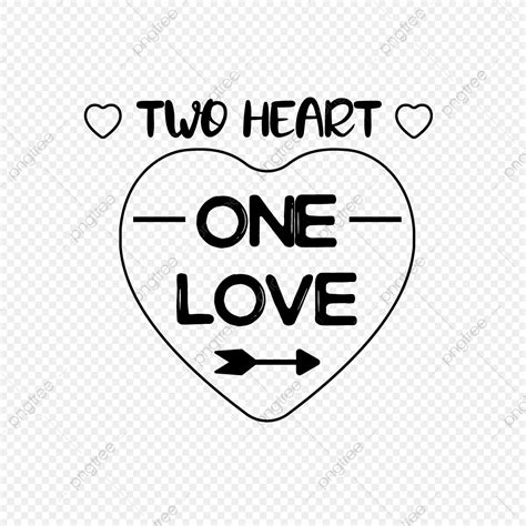Two Hearts One Love Clipart