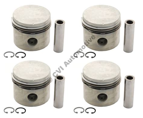 Piston Set With Rings B18 030 Nb Kit With 4 Pistons We Ship Worldwide