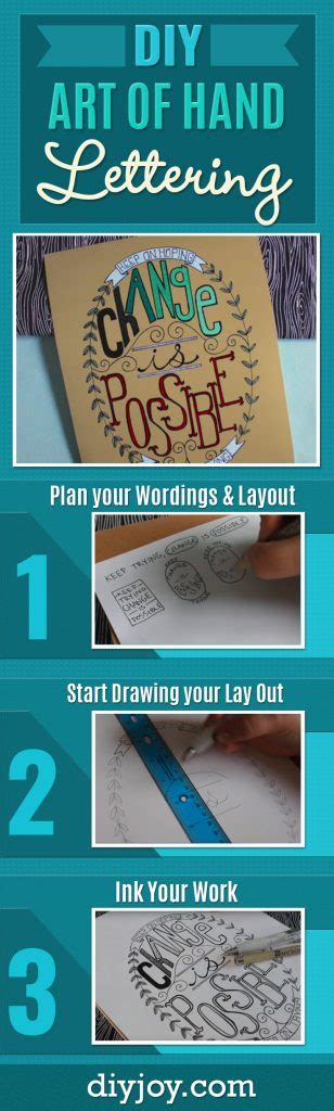 Step By Step The Art Of Hand Lettering To Make Amazing Ts