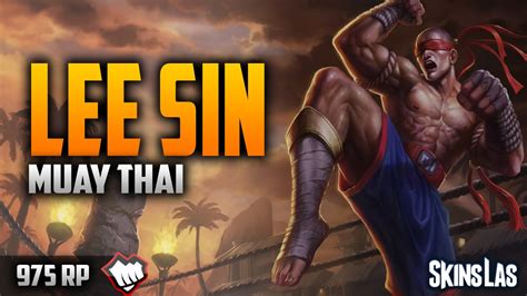 Lee Sin Muay Thai League Of Legends Skin Audio Latino Hd Lol