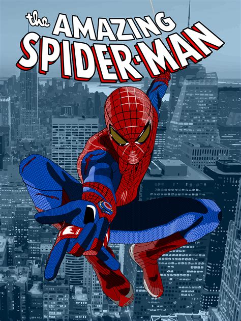 Amazing Spider Man Posters Chris Rhodes Design