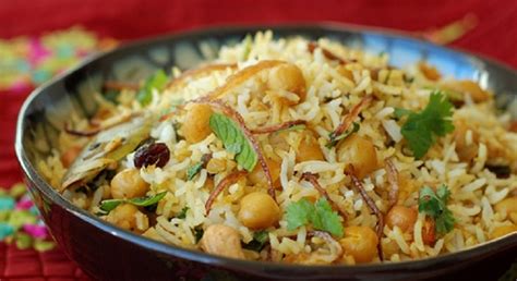 काबुली चने का पुलाव Kabuli Chana Pulao