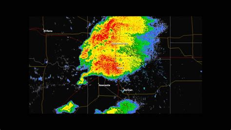 May 20th 2013 Moore Oklahoma Tornado Time Lapse Doppler Radar Imagery
