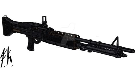 M60 Machine Gun By Feldwebelkatze On Deviantart