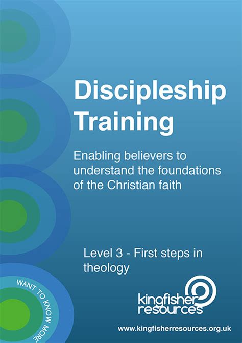 Discipleship Training Level 3 First Steps In Theology