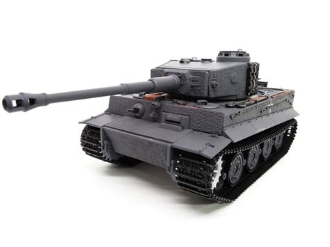 Rc Tank Taigen Tiger I 116 24ghz Rtr Strieľa Bb Guličky