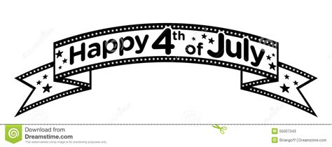 This site contains information about 4th of july clipart black and white. Happy 4th Of July Banner Vector Stock Vector ...