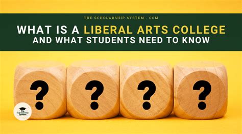 What Is A Liberal Arts College And What Students Need To Know The