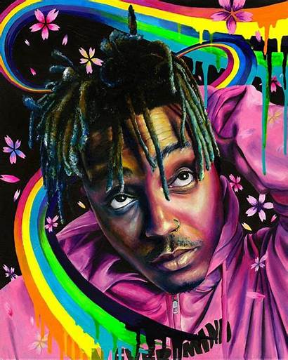 Wrld Juice Album Painting Paint Peace Rapper