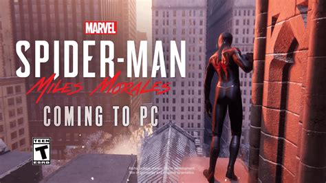 Marvels Spider Man Miles Morales Pc New Teaser Trailer Out Sony