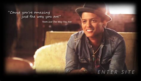 Bruno Mars Just The Way You Are Bruno Mars Photo 21493813 Fanpop