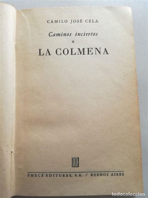 Camilo Jose Cela La Colmena Primera Edición Vendido En Subasta
