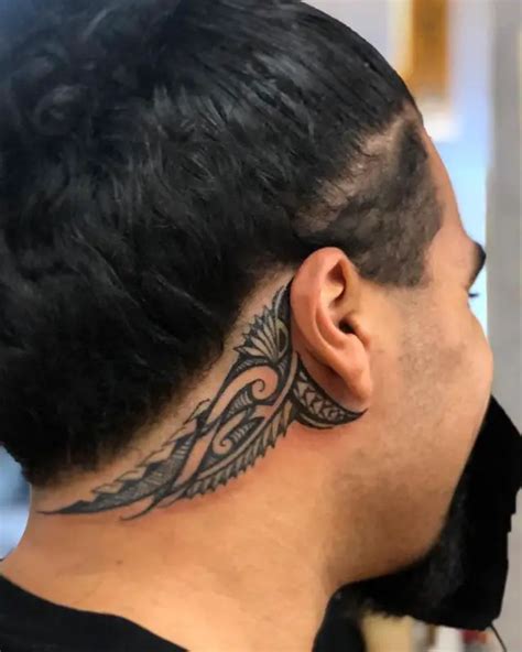 Polynesian Head Tattoos