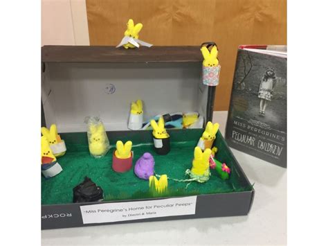 Peeps Diorama Contest At The Larchmont Library