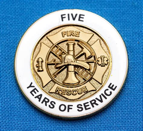 5 Year Legacy Service Pins