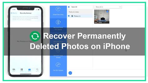 How To Recover Permanently Deleted Photos From Iphone Trash Bin Recover From Trash Youtube