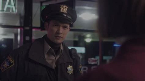 funny party hats police hat worn by harry shum jr in burn official trailer 2019 suki