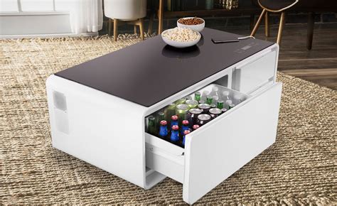 4.2 out of 5 stars 100. The Sobro Smart Coffee Table Has A Built-In Fridge And ...