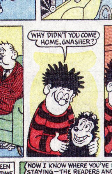 Dennis The Menace Hugs Gnasher Comic Art Website