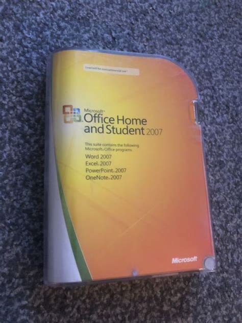 Microsoft Microsoft Office Home And Student 2007 Media Only 3 Users