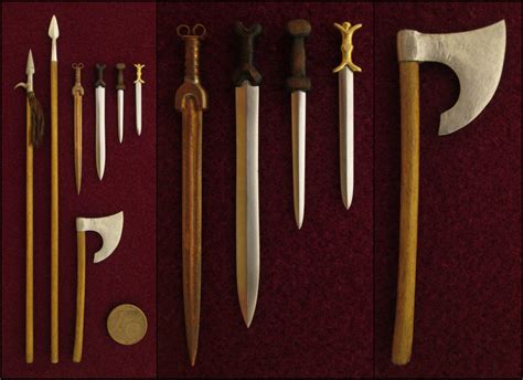 Some Celtic Weapons By Atriellme On Deviantart