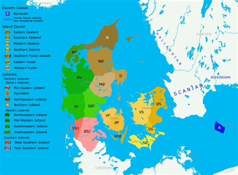 Idioma De Dinamarca Lenguas Oficiales De Los Daneses