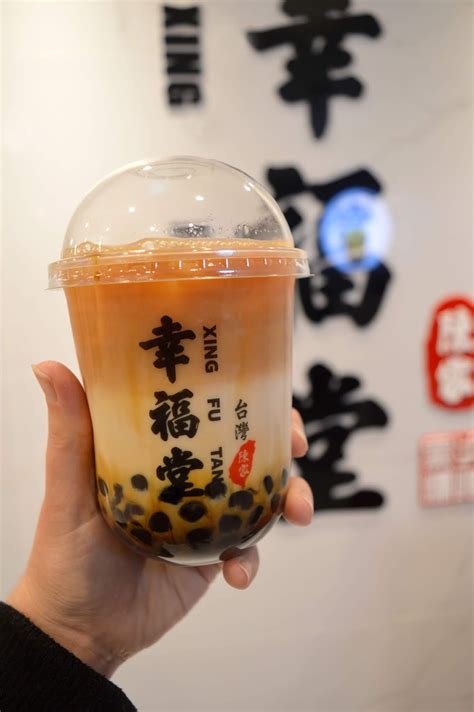 Xing fu tang (幸福堂) has just opened its first outlet in singapore at tampines century square! Boba Tea from Xing Fu Tang