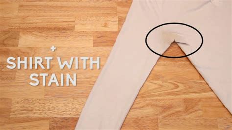 Life Hack How To Remove Unsightly Armpit Stains From Clothes