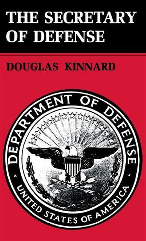 The Secretary Of Defense By Douglas Kinnard English Hardcover Book