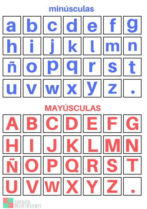 Abecedario Con Letras May Sculas Y Min Sculas Para Imprimir En Pdf