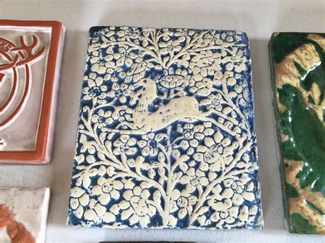 Just Added Lot Of Moravian Pottery And Tile Works Tiles And Candle