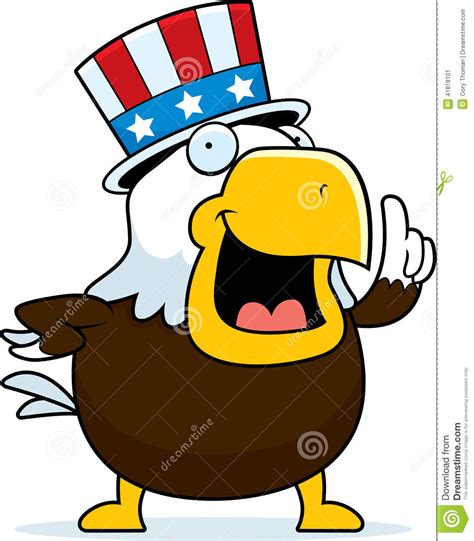 Patriotic Bald Eagle Stock Vector Image 41818101